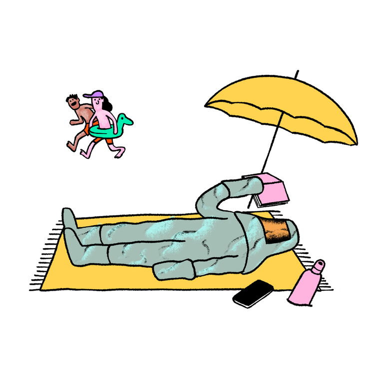 Sunbathing