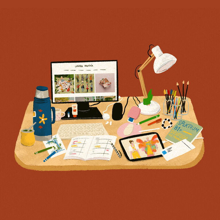 my desk