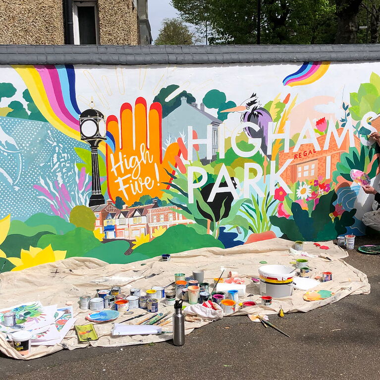 Mural Higham Park