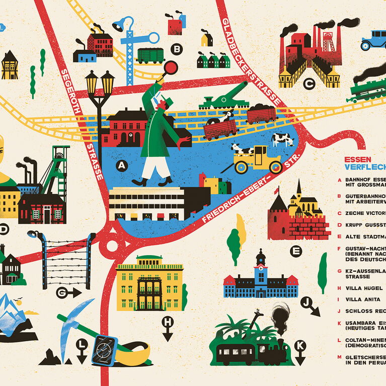 Map Green Center Historic