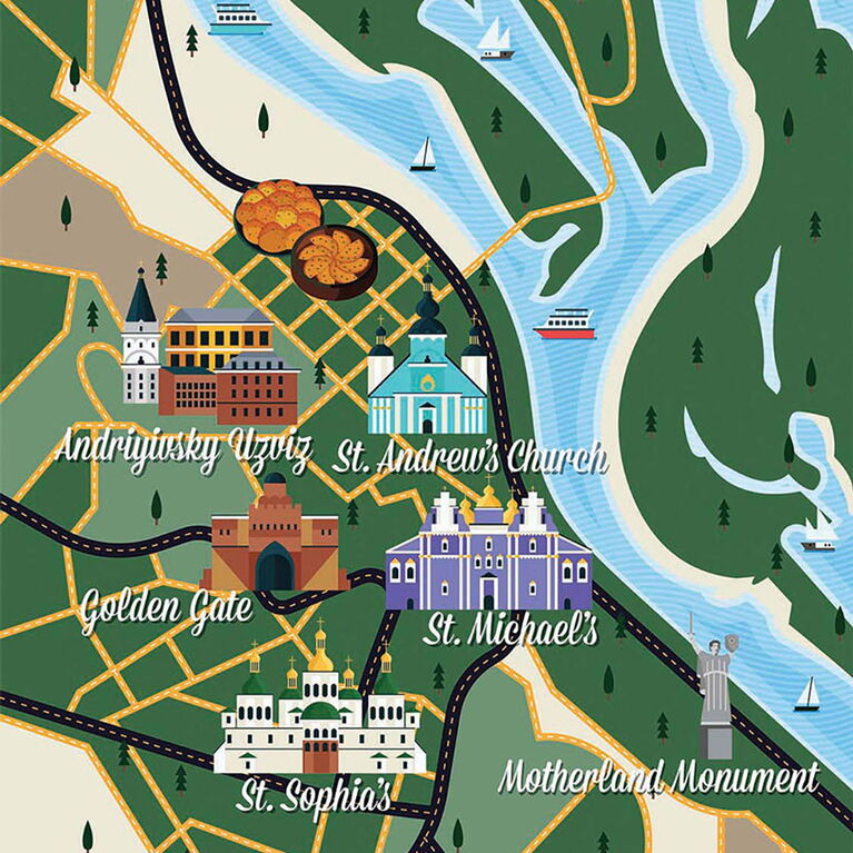 Map Kiev