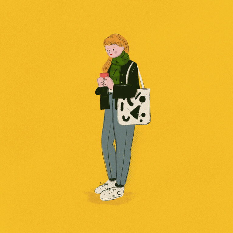 GIRL WITH A CELLPHONE