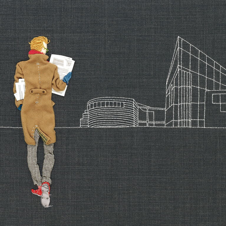 ZARA BROCHURE - HAND STICHED