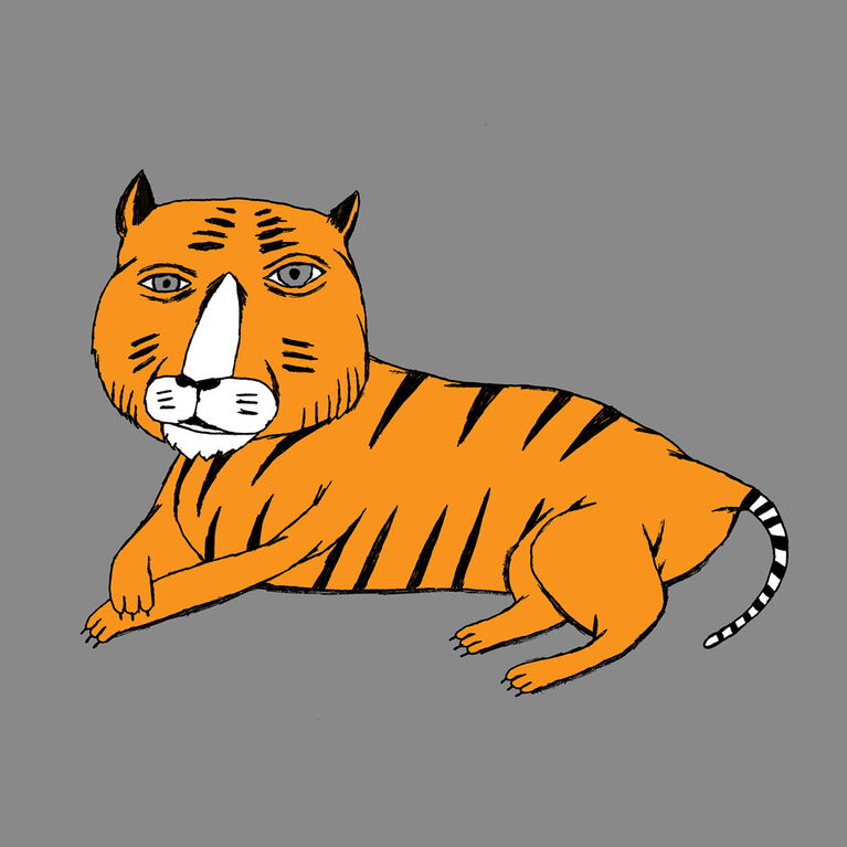 TIGER RELAXING