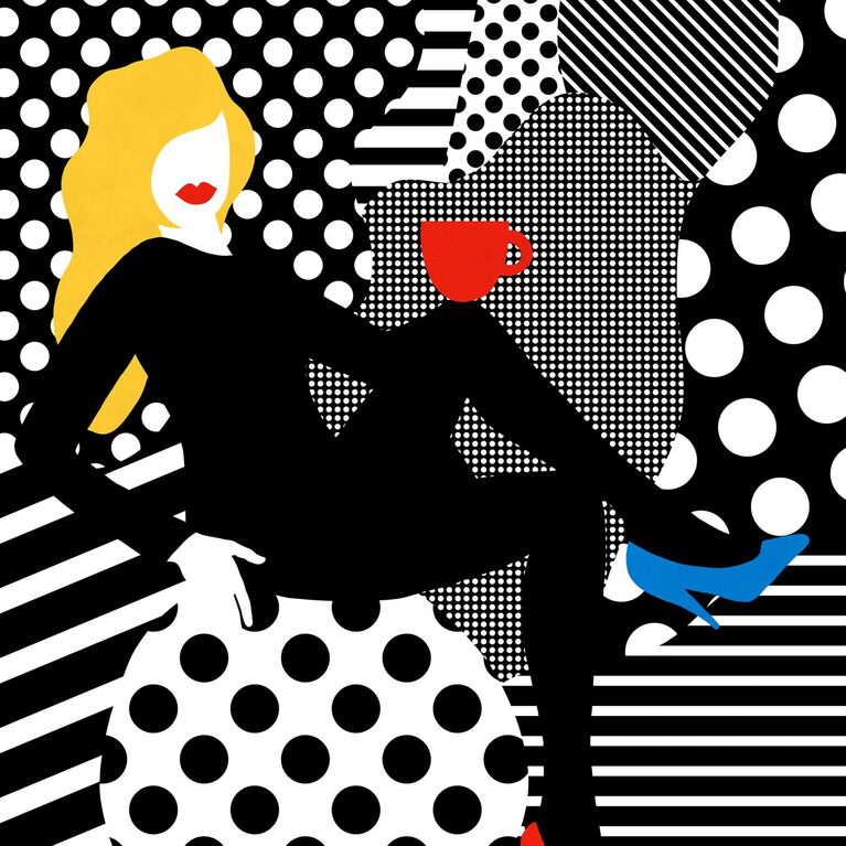 WOMAN WITH COFFEE